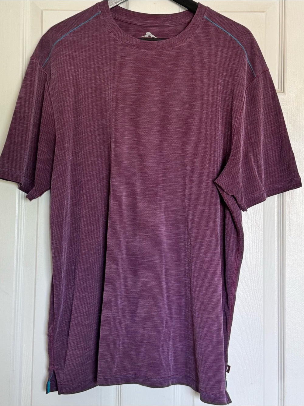 Tommy Bahama Short Sleeve Crew Tee in Plum Heather